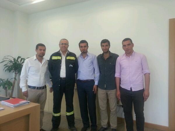 Batman is guvenligi uzmani dernegi olarak Tupras Bolge Mudurunu sn.Serdar Bey i ziyaret ettik.