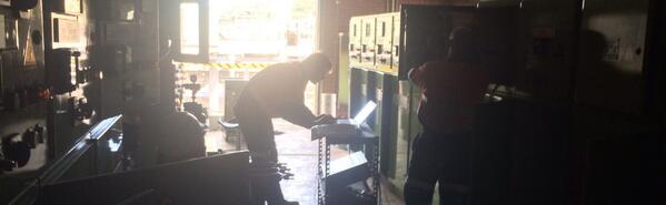 CECElectrical's tweet image. CEC Callaghan Electrical Contractors, testing high voltage protection relays at a mine near the Central Coast.