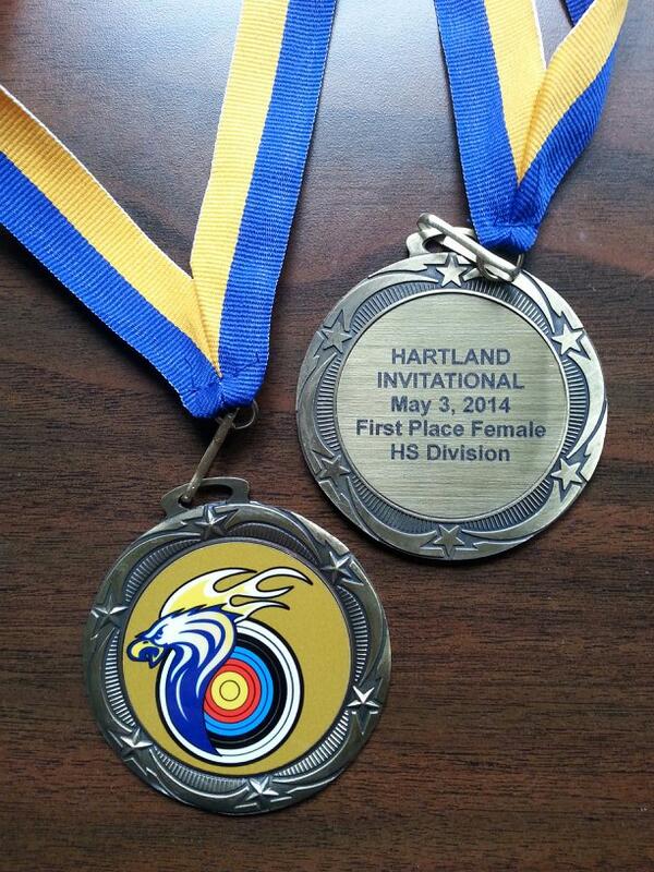 Brought home two 1st place medals from this past weekends invitational! #NASP #TeamE <a href="/HYOCArchery/">Hartland Archery</a> <a href="/EastonTarget/">EastonTargetArchery</a>
