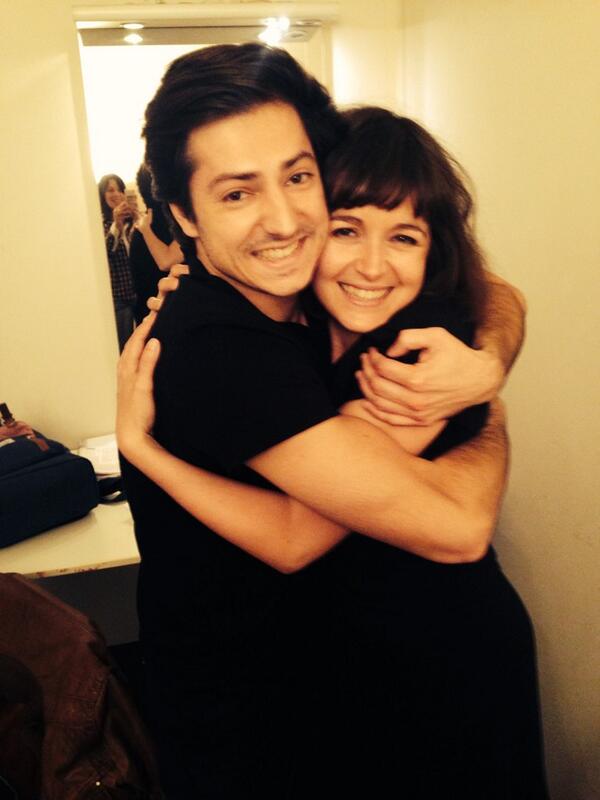 SandrineDCosta's tweet photo. Il est content ! #ondar #ilaassuré @NicolasMeyrieux http://t.co/ACHN0BYfEU