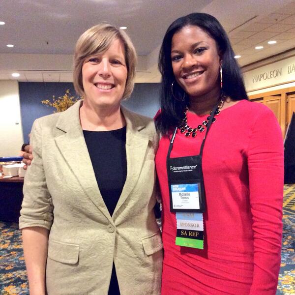 michelledt910's tweet image. Thanks @CarolMcEwan for stopping by the #collabnet booth at #SGNOLA!!