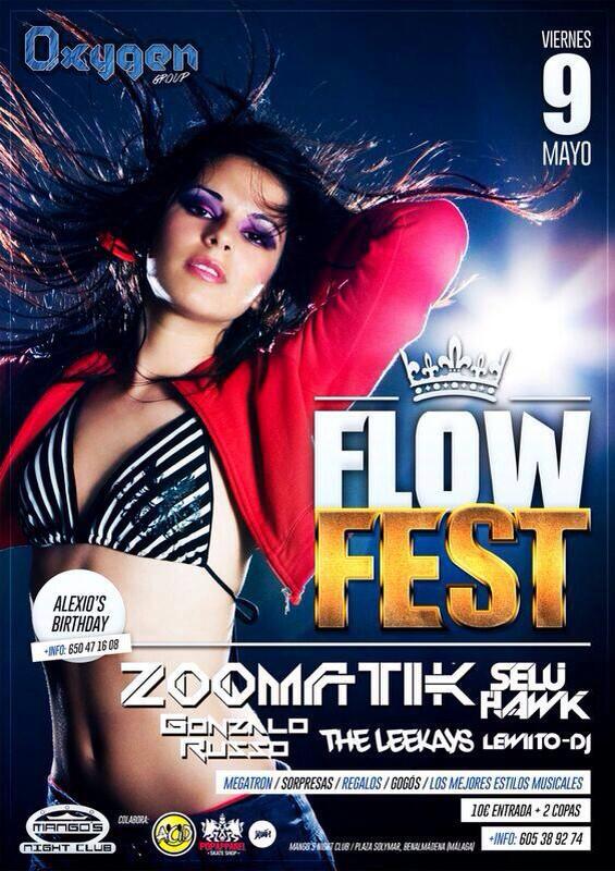 OxygenGroup33's tweet photo. Este viernes 9 en sala Mangos ... FLOW FEST !! RT si vas a venir !! 2 entradas gratis entre todos los RT ! #FlowFest http://t.co/edodkNMjAU
