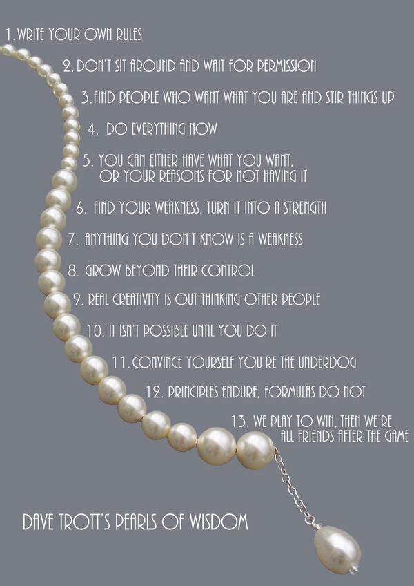 Immortal_Ads's tweet image. Find ur weakness &amp;amp; make it ur strength. Here&apos;s my @davetrott #pearlsofwisdom poster inspired by his talk at #sca2