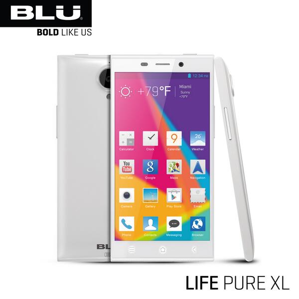 Stop trying to fit in when you were born to STAND OUT. The new Life Pure XL. #SnapDragon800 #BLU #LoveYourAndroidMore