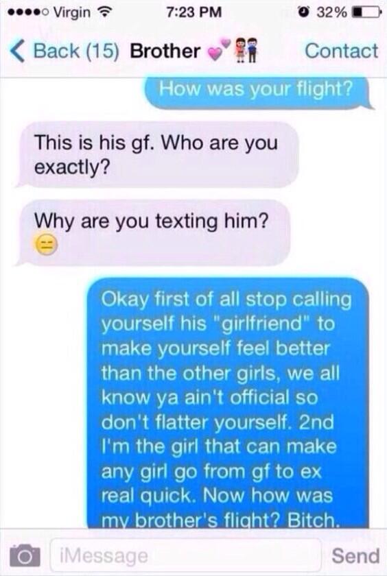 FunnyTextings's tweet photo. Sibling relationship http://t.co/Qrcid5ueic
