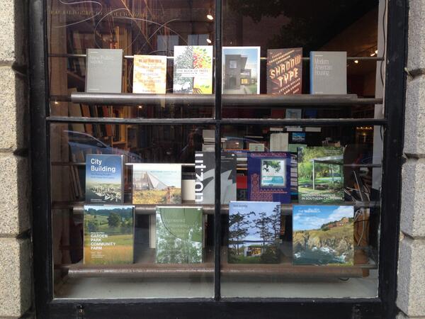 mslima's tweet image. Window display at @StoutBooks in San Francisco featuring #bookoftrees. Thanks @PAPress