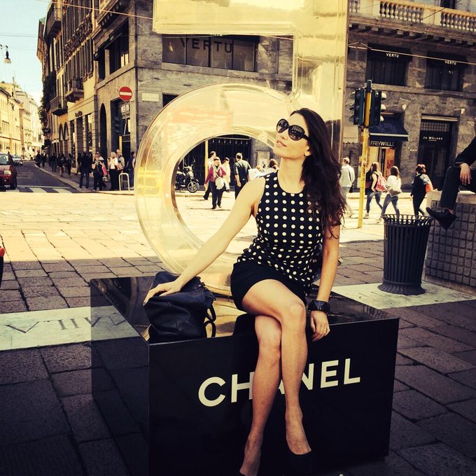 Making Of from my Fashion Promo of yesterday in Milan http://t.co/jsf7sYUsAD