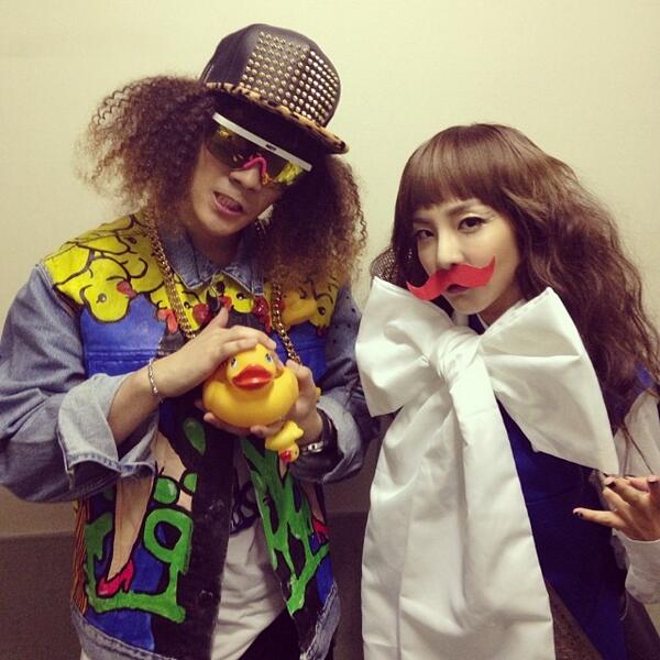 allkpop's tweet photo. Seungri and Dara become V-Dragon and Doom Dara http://t.co/48hhpGXUQ2 via http://t.co/GjQgqCn39m