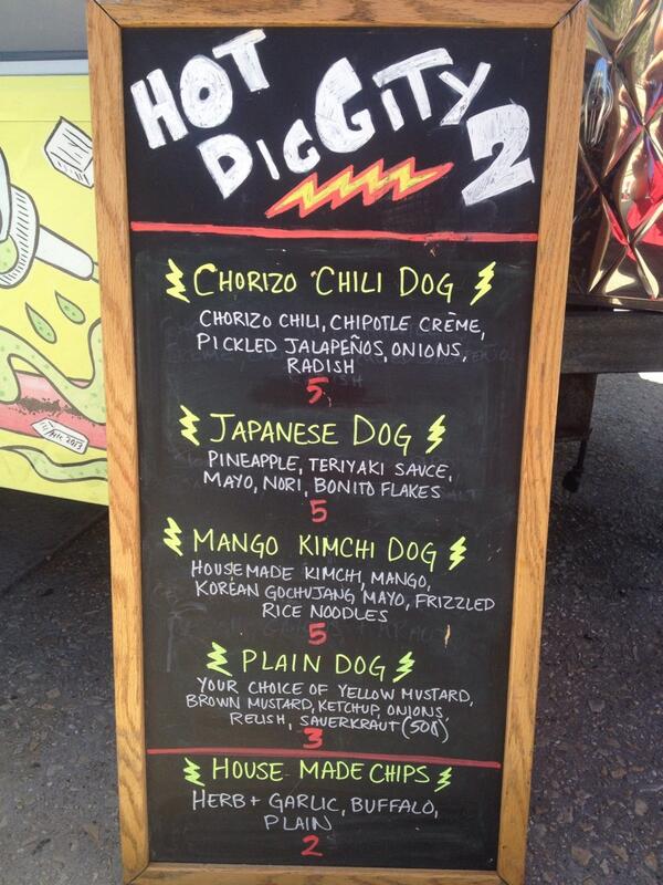 TheHotDiggity's tweet photo. This is our first day slinging dogs @ThePorchat30th come on down for a taste of our awesome exclusive menu! http://t.co/peYTiYgvr4