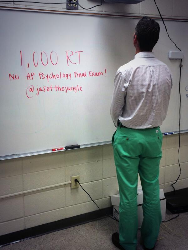 thejasexclusive's tweet photo. RT FOR NO AP PSYCH FINAL http://t.co/cvTj8XxZLo