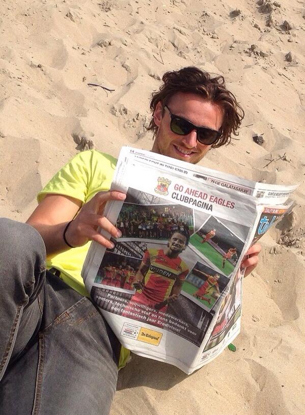 Het seizoen is voorbij gevlogen, het nagenieten is begonnen.. Thanks voor alle support!! #GAE #Telegraaf #Eredivisie