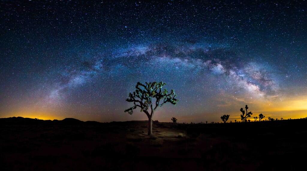 From the U.S Department of Interior Twitter feed:  To celebrate being named to the @TIME #Twitter140, here is an amazing photo from @JoshuaTreeNP. pic.twitter.com/F4DS5Xv9vq