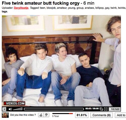 One Direction tweet media