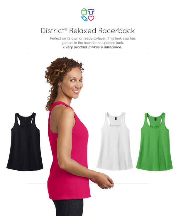 PersonifyPro's tweet image. Promote your brand in this relaxed stylish racerback tank personifypro.com/blog/?p=322 #customapparel #stylish #summer #b2b