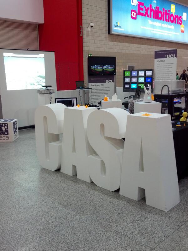 Grand Designs #CASAUCL exhibit, come a during the week!