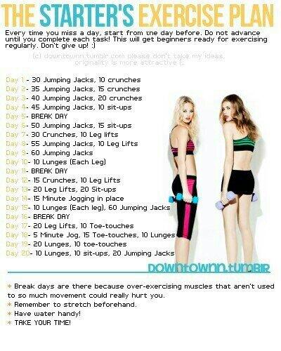 anafamilyX's tweet photo. Workout for beginners http://t.co/FIStKGdE8e