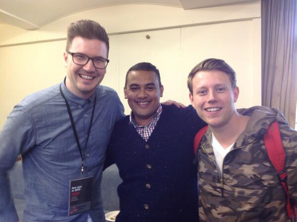 kyledriver01's tweet photo. With Ben and Jason from youth alpha film series great guys #youthalpha http://t.co/a6YXW53mZ0