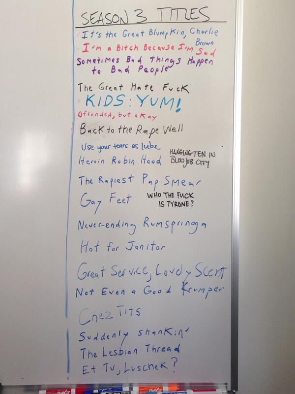 OrangeWriters's tweet image. We're back. #OITNB #season3