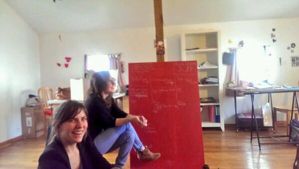 Brainstorming intensif avec la team @SharryAgency  Soirée de septembre #InProgress
