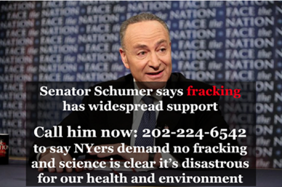 joshfoxfilm's tweet photo. Chuck Schumer said what???? Tell him to represent the people of NY, not the frackers.  https://t.co/vNQaKqCd1q http://t.co/B4JZbTeiFw