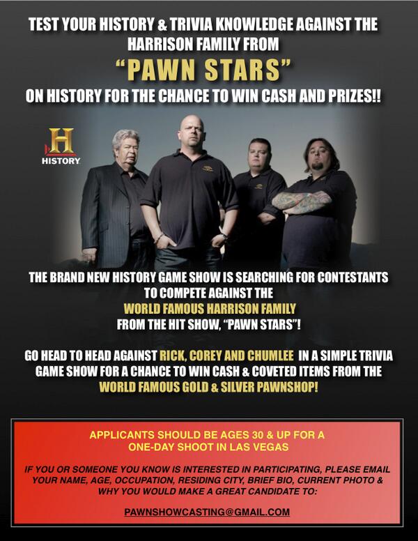 lexlevic's tweet photo. @chumlee_ GREAT OPPORTUNITY FOR PAWN STAR FANS GO TO THIS LINK http://t.co/8360ksPlDz http://t.co/RcTGMaS8qu