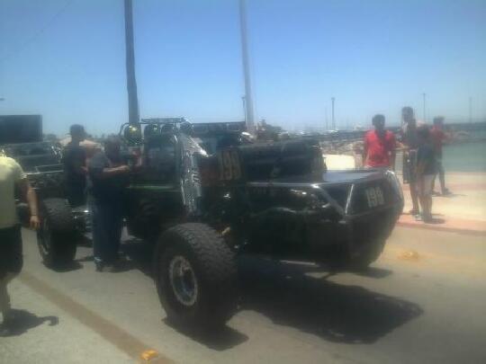 Class 1 unlimited open-wheel race-car at #DosMares500 malecon before ceremonial start in <a href="/La_Paz_BCS/">La Paz BCS Mexico</a> <a href="/BajaSurMexico/">Baja Sur Mexico</a>