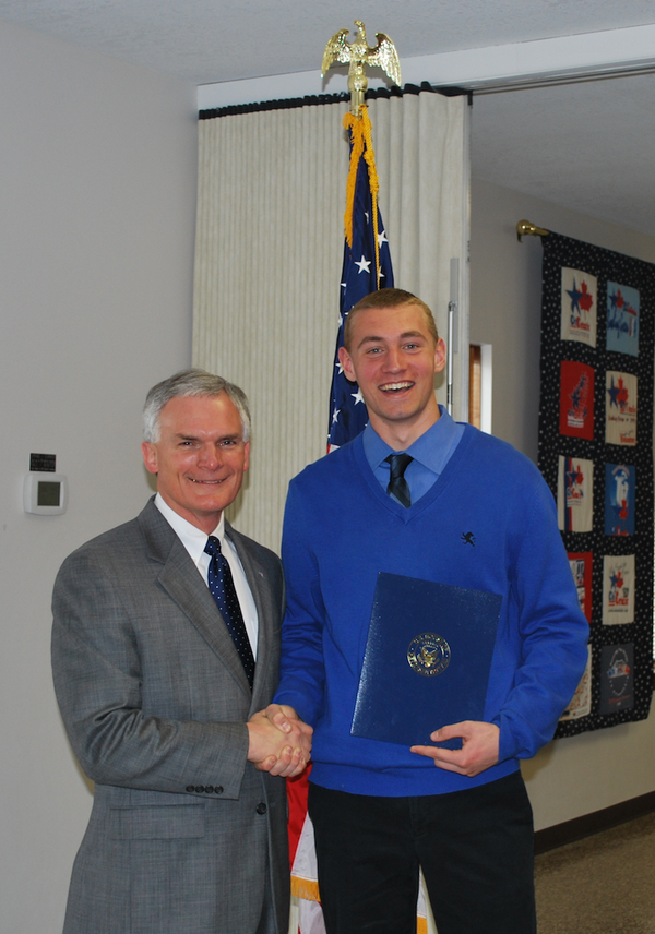 boblatta's tweet photo. Congrats to #Sylvania's John Wendt, who will be attending @AF_Academy! @NVHSWildcats http://t.co/i6jQHbYf9L