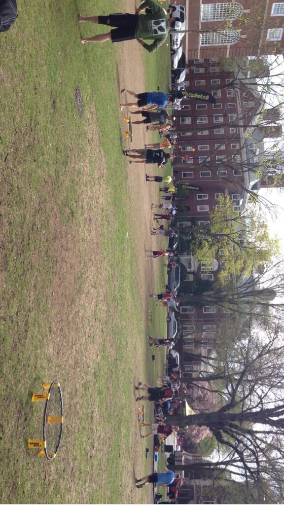 Shout out to the boys at Harvard for a great day of balling. Congrats #LASpikeball on the W