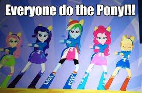 pinkepiehuman's tweet image. Everyone do the pony!!!!