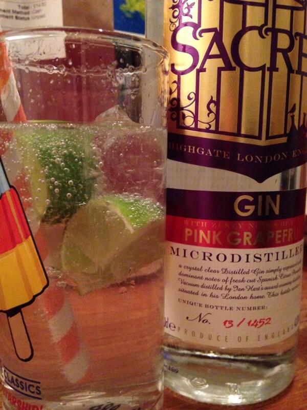 straydogpickles's tweet photo. @SacredHil beautiful gin &amp; tonic. Thanks sacred gin - can't believe you make it in your home! Great to meet you guys http://t.co/Ye4ERsZjQf