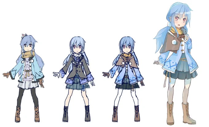看板娘を作ってみた 