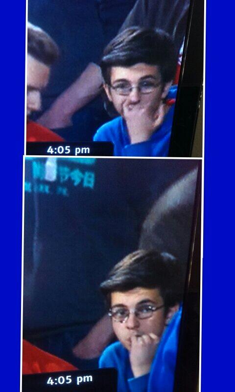 A Liverpool fan a little hungry after a loss!!!