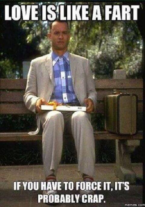 CauseWereGuys's tweet photo. Leave it to Gump http://t.co/t8i0pzVuEJ