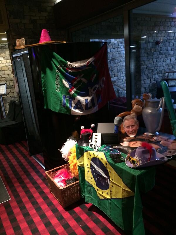 MemoryMachineUK's tweet image. World Cup themed party well under way @CloseHouseHotel with @Collingwood_UK #MemoryMachine #photobooth #party