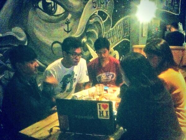 Lastnight <a href="/PRIGELGALLERY/">PRIGEL</a> tech-meet with <a href="/SabtuSantai/">The H-Team</a> at <a href="/PARLOURIAN/">Ian Parlour</a>