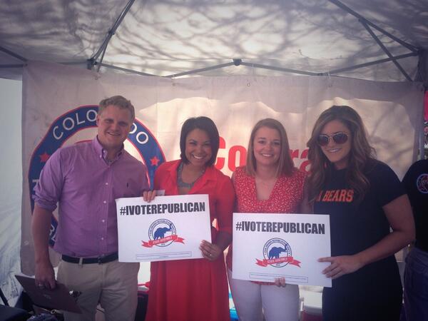 nydaniels's tweet photo. Had so much fun at the Cinco de Mayo Festival with @cologop staff. #ivoterepublican #copolitics http://t.co/deVoobtxfC
