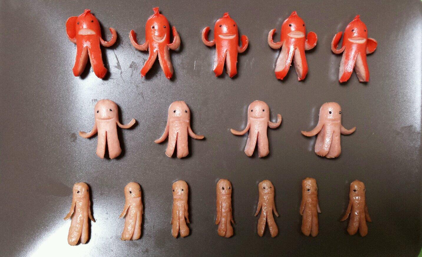 تويتر みほ على تويتر おはようございます 色んなウィンナー でやってみた ポークビッツは不向きみたい 手がカールしません ちっちゃくてかわいいけどね お弁当 ソーセー人 Http T Co Vie7guj4gm