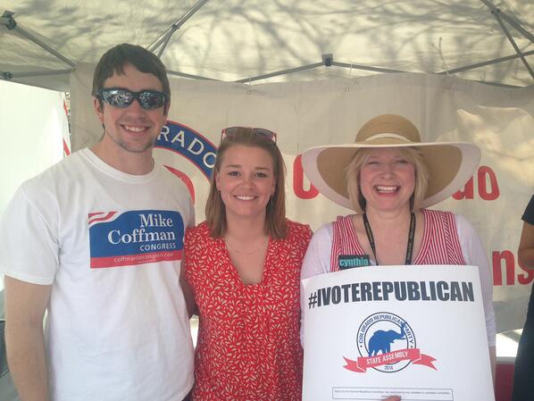 nydaniels's tweet photo. @CynthiaHCoffman Thanks for hanging out at the Cinco de Mayo Festival with @cologop. #ivoterepublican #copolitics http://t.co/93tbbw2Tz9