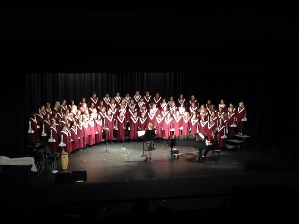 Great Spring Choral Concert tonight- 85 Voices Strong #ImpressiveTalent