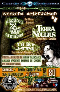 @frankgardenbar <a href="/zikoticos/">Zikoticos Armados</a> <a href="/terranulliusve/">Terra Nullius</a> <a href="/jihadoficial/">Jihad Oficial Vzla</a> <a href="/CENTURIONPROD/">Centurion Production</a> #ApoyaNuestrasBandasNacionales