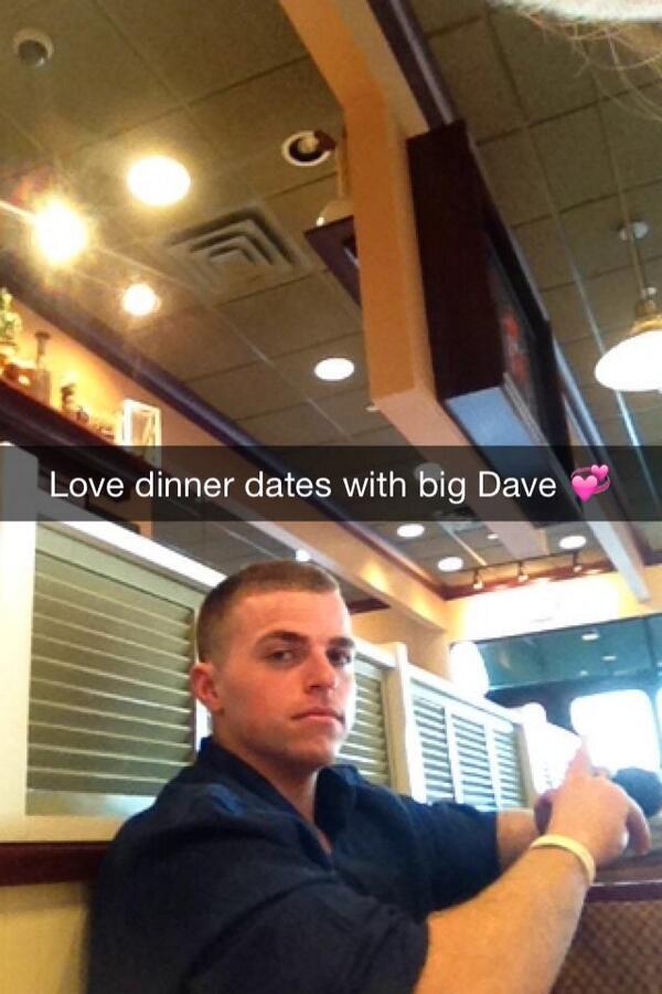Such a good first date 💞 @DavidAbney