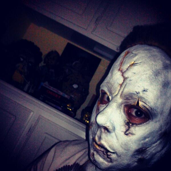 My new Michael Myers mask!