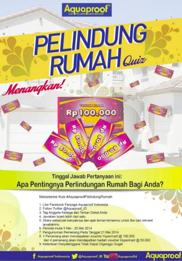 Gambar Rumah Di Cat Aquaproof Terbaik