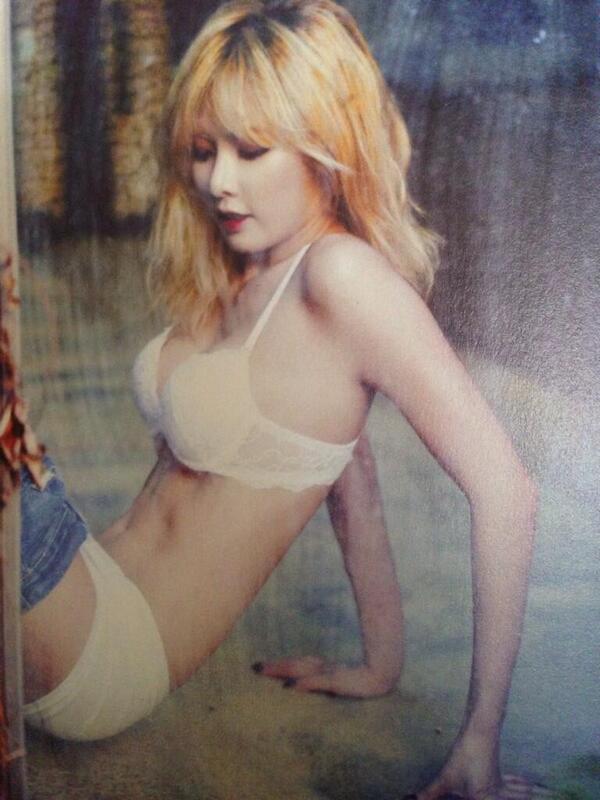 Hyuna_Kim92_'s tweet photo. @exokaixh masa hyun sexy ini di bilang serem/? http://t.co/jRZ0QcJITw