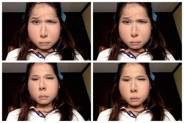 Klarissedguzman's tweet photo. Not feeling well http://t.co/hNvFS143Wd