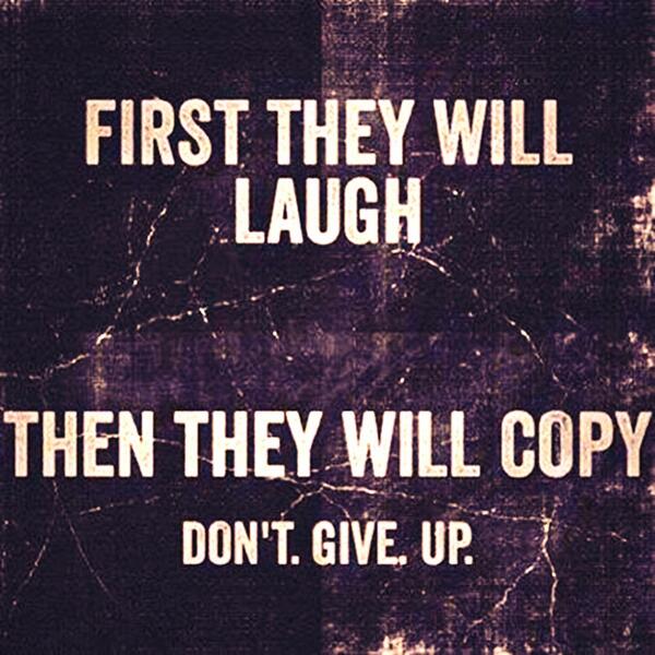 Don't Ever Give Up #GentelmenQuotes
