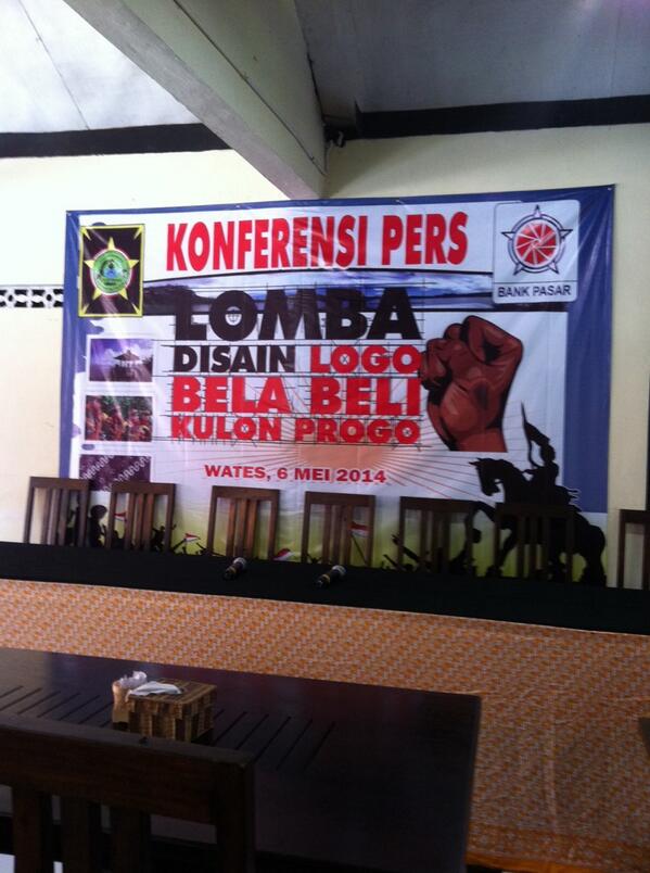 BelaBeli_KP's tweet image. Hari ini akan ada konferensi pers tentang Lomba Logo Bela Beli Kulon Progo pukul 12.00 #BelaBeliKulonProgo