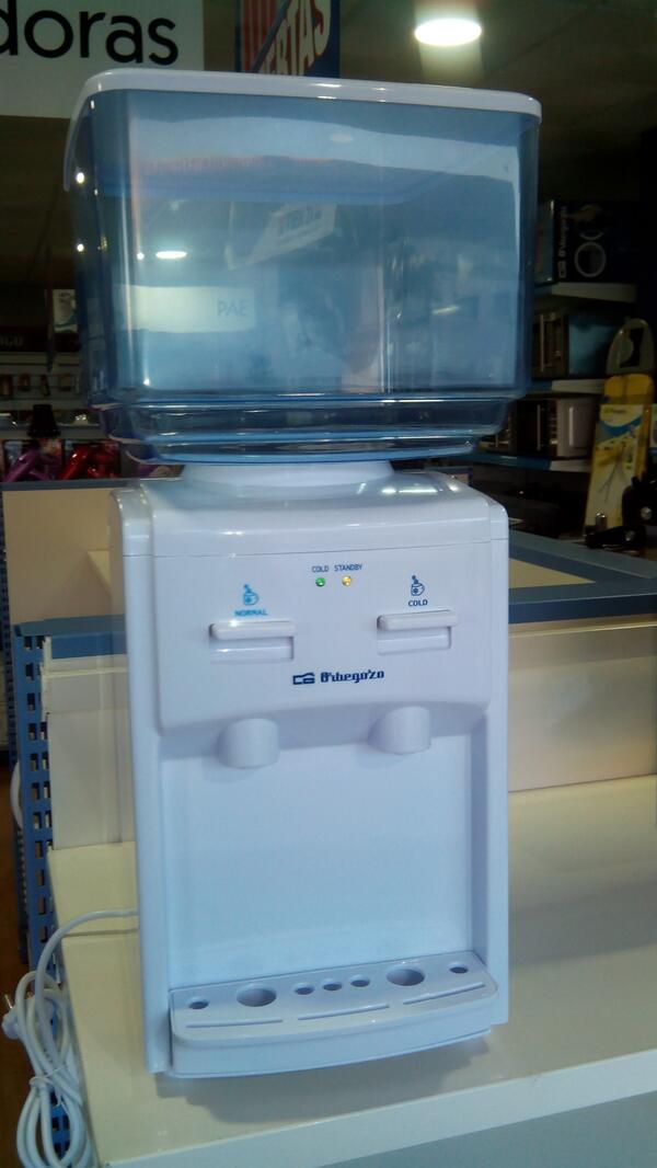 TIEN21_TOLE's tweet photo. ¡¡NOVEDAD!! DISPENSADOR DE AGUA FRIA Y NATURAL CON DEPOSITO DE 7 LITROS, IDEAL PARA CASA O OFICINA POR  56 EUROS... http://t.co/nU4VXyJgzf