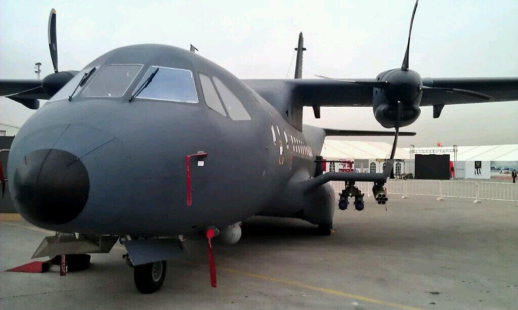 الأردن يحصل على أولى طائرات "AC-235 "gunship المسلحة   Bm7bq0WCcAE6n3v