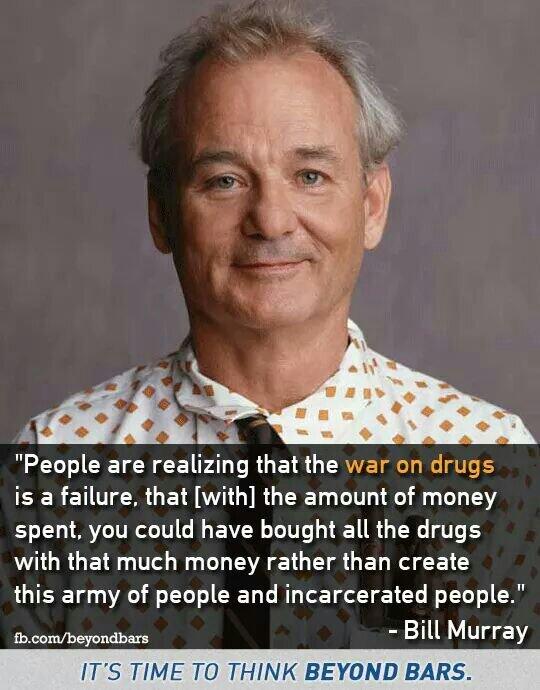 PatteCOM's tweet image. #WarOnDrugs #StoptheInsanity #billmurray Haaaaa !!! #HR4498 
#wolfpack